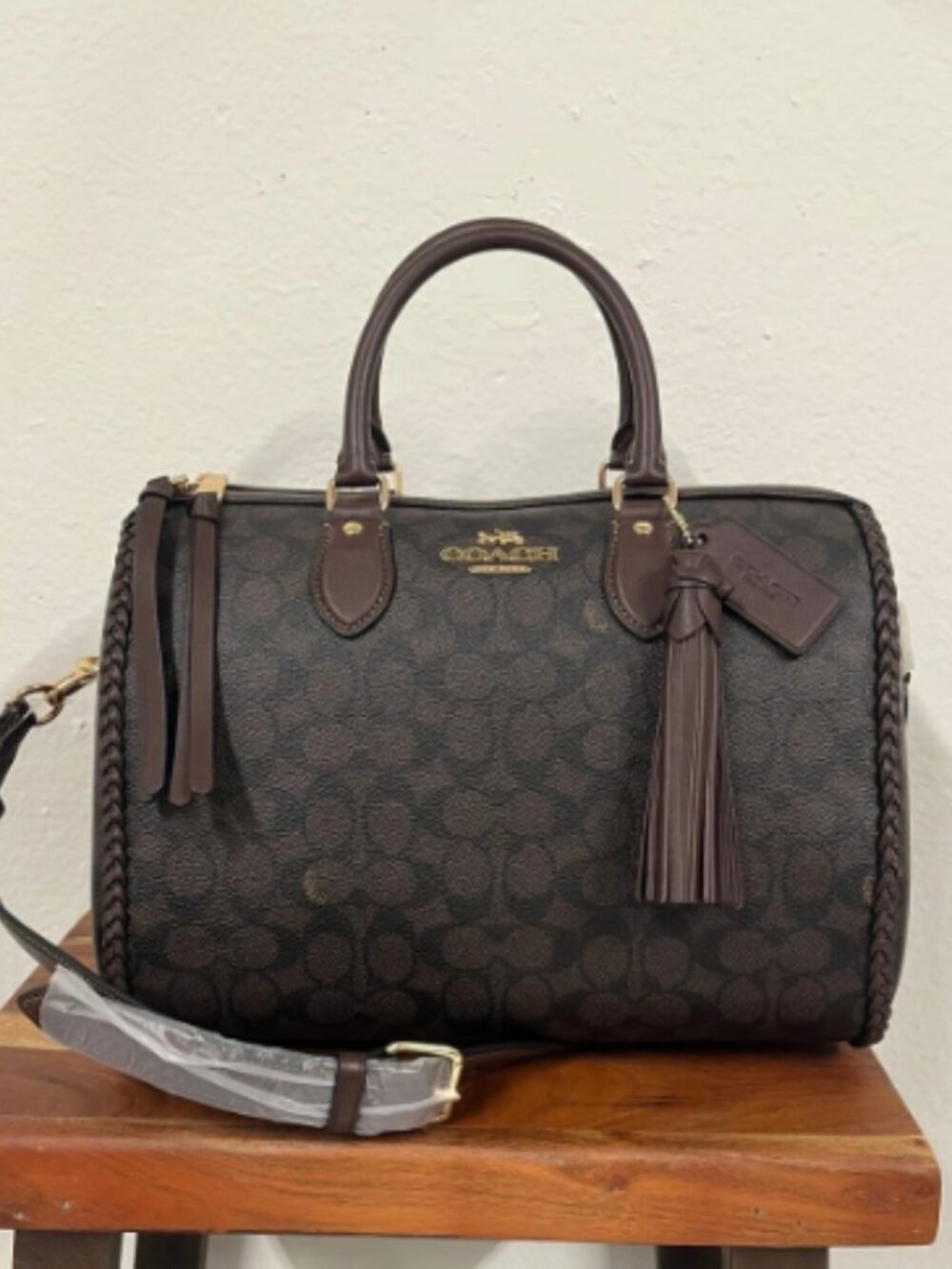 NOT FOR SALE. In search of coach large rowan with fringe